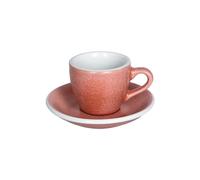 Espresso cup with a saucer Loveramics Egg Cinnabar, 80 ml