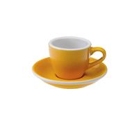 Espresso cup with a saucer Loveramics Egg Yellow, 80 ml