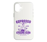 Espresso Cycling Club Coffee Cake Road Cyclist Women Case for iPhone 16 Plus
