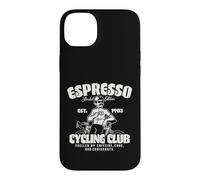 Espresso Cycling Club Road Cyclist Coffee Case for iPhone 14 Plus