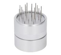 Espresso Distribution Tool, Stainless Steel Espresso Stirrer Tool Coffee Needle Distributor Coffee Ground Needle with Stand for Espresso (53mm)