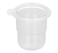 Espresso Dosing Cup, 54mm Dosing Cup Clear for Espresso Portafilter 54mm, Transparent to Visualize The Coffee Grind Quality, Plastic Barista Coffee Powder Espresso Dosing Cup