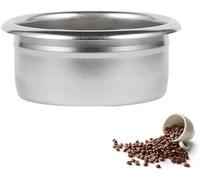 Espresso Filter Basket, 58mm Double Layer Pressurized Portafilter Basket for Espresso Machines, Compatible with Standard Portafilters (Double Shot)