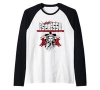 Espresso First, Hallelujah After Coffee Church Saying Raglan Baseball Tee