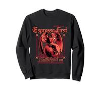 Espresso First, Hallelujah After Coffee Church Saying Sweatshirt