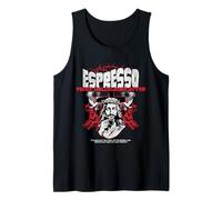 Espresso First, Hallelujah After Coffee Church Saying Tank Top