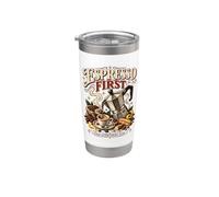 Espresso First Then Everything Else Funny Coffee Lovers Stainless Steel Insulated Tumbler