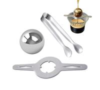 Espresso Freeze Ball - Effortless Espresso Coffee Ice Balls | Long-Lasting Chilling Lock In More Flavor With Freeze Espresso Cooler Ball For Whiskey, Juice, White Wine