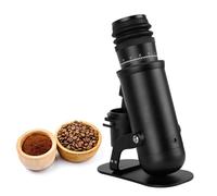 Espresso Grinder, Conical Burr Coffee Grinder with 60 Grind Settings, Metal Housing, Portafilter Holder & Cleaning Bellows for Consistent Brewing