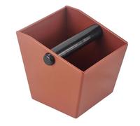 Espresso Grounds Container - Coffee Grounds Knock Box, Heavy-Duty Dump Bin | Practical Grounds Storage, Espresso Disposal Box, Ideal Coffee Bin for Home Brewing and Café Use