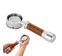 Espresso Handle, 58mm Bottomless Portafilter Filter Attachment Coffee Handle for Espresso Machines, for Kitchen, Home, Cafe, Bar, Office, Countertop, Living Room as well