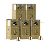 Espresso Italia - Nespresso Compatible Capsules in Aluminium, Supremo - 100 Capsules