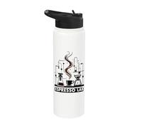 Espresso Lab Pour Over Coffee Life Ritual Home Brew Stainless Steel Insulated Water Bottle