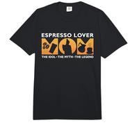 Espresso Lover Mom The Idol Espresso Maker Espresso Lover Comfort Colors Adult Heavyweight T-Shirt