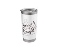 Espresso-ly Grateful : for Every Little Blessing Stainless Steel Insulated Tumbler