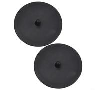Espresso Machine Blind Backflush Disk 2 Pcs, 50MM 57MM Cleaning Disc Insert for Coffee Maker Maintenance, Rubber Flush Valve Replacement(57MM)