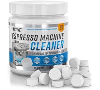 Espresso Machine Cleaning Tablets Cleaner - ACTIVE Backflush Group-head Oil Remover Solution Tablet, Compatible with Sage, Breville Barista Max,