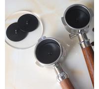 Espresso Machine Cleaning Tool 2Pcs Blind Backflush Disk Made of Rubber for 50MM and 57MM Standard Portafilters (50MM)