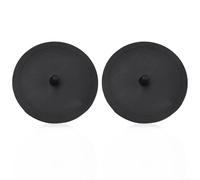Espresso Machine Cleaning Tool 2Pcs Blind Backflush Disk Made of Rubber for 50MM and 57MM Standard Portafilters (57MM)
