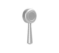 Espresso Machine, Coffee Steam Lever Replacement Dismantling ,Compatible for Barsetto BAE02/025 Espresso Machine Switch Knob,for Machine Parts(Silver)