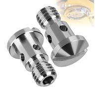 Espresso Machine Group Head Diffuser Screw, Stainless Steel Diffuser Screw Compatible with La Marzocco Slayer Espresso Machines, Replacement Shower Screen Screw Espresso Machine Parts, 2Pcs