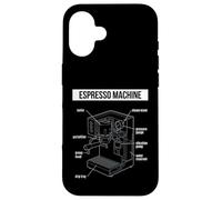 Espresso Machine Home Barista G offee Lover Case for iPhone 16
