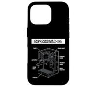 Espresso Machine Home Barista G offee Lover Case for iPhone 16 Pro