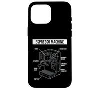 Espresso Machine Home Barista G offee Lover Case for iPhone 16 Pro Max