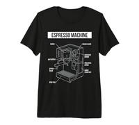 Espresso Machine Home Barista G offee Lover Premium T-Shirt