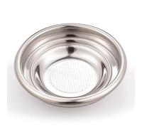 Espresso Machine Single Shot Filter Basket - 58 mm Non-Pressurized Stainless Steel - Reusable, For Gaggia, for Rancilio - 7 grams