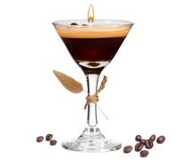 Espresso Martini Candle, Scented Aromatherapy Candles for Coffee Lovers, Coffee Candle Gift for Birthday Christmas Valentine Room Decor