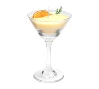 Espresso Martini Candle, Sweet Orange Scented Aromatherapy Cocktail Candles Soy Wax Espresso Martini Ornament Unique Gift for Coffee Lovers Women Christmas Birthday Housewarming Home Bar Decoration