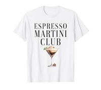 Espresso Martini Cocktail Tini Time I Love Espresso Martinis T-Shirt