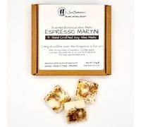 Espresso Martini - Highly Scented Botanical Wax Melts (9 x 13.5g Hand Crafted) - Vegan Friendly & Cruelty Free - Plastic Free - Provide 8 to 10hrs scents/cube - Made in the UK (ESPRESSO MARTINI)