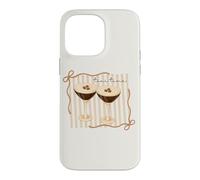 Espresso Martini Vintage Tini Time Vintage Bows Case for iPhone 14 Pro Max