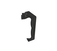 Espresso Moka Pot Handle Replacement Part For Stove Top Coffee Maker Compatible With 1 3 6 9 12 Cup Sizes Black Plastic Grip Accessory To Repair Broken Or Worn Out Handles On Brewing Pots(6 Cup)
