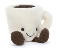 Espresso plush White one size