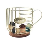 Espresso Pod Stand - Kitchen Organizer, 1unit Desktop Storage Rack for Coffee pods, Modern Coffee Bar Accessory for Commercial Spaces, Bar, Home Kitchen and Cafe use