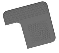 Espresso Prep Mat, Silicone Coffee Tamping Pad with Textured Grip for Coffee Machine Top Care and Counter Use Daily Tamping Mat Silicone Espresso Prep Pad Station Countertop Care Machine Top Washable
