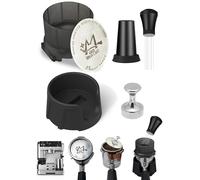 Espresso Puck Screen and Portafilter Funnel,Portafilter Holder,WDT,Magnet for Ninja Luxe Cafe Accessories,Plastic Replacement Dosing Funnel for ES501 ES601 (Pro)