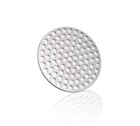 Espresso Puck Screen, SANTOW 45.5mm Portafilter Shower Screen Puck Mesh Compatible with Flair Pro and Pro 2-1.5mm Thick, 304 Stainless Steel with Titanium PVD Coating, Dual Layer Filter
