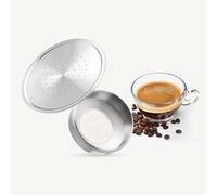 Espresso Reusable Pod Coffee Capsules for Senseo HD7801,Stainless Steel Phillips Senseo Refillable Coffee Pod Filter,Replacement Coffee Pad
