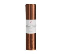 Espresso Satin Christmas Ribbon - 20 m x 29 mm for Garlands, Wreaths & Tree Decoration