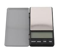 Espresso Scale with Timer, 1000g X 0.1g High Accuracy LCD Display Portable Digital Pocket Scale with Tare Function, Pocket Food Scale Gram Scale for Kitchen, Jewelry, Coffee