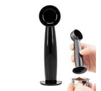 Espresso Scoop - Coffee Presser, 1-Piece Stand Up Tool for Espresso Tamping, Leveling Dipper with Flat Bottom, Cafe Accessories, Measuring Utensils for Powders, Cocoa and Formulas