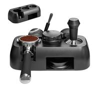Espresso Tamp Station - Coffee Organizer Tamping Stations Base With Portafilter Holder Unit, Tool For Home Coffees Bar Setup | Espressos Machine Accessory Kit For Brewing Preparation Work