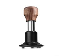 Espresso Tamper With Ripple Base Design And Spring Loaded Mechanism For Controlled Compaction And Balanced Extraction(d)
