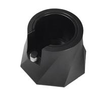 Espresso Tamping Base - Depth Adjustable Holder, Non-Slip Mat Station, Compact barsta Accessory | Even Coffee Puck Compression Consistent Brewing Preparation Leveling Stand, Kitchen Cafe Countertop