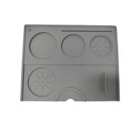 Espresso Tamping Mat Silicone Coffee Tamper Mat Coffee Pad Tamp Station for Barista Tool Bar Espresso Accessory-Grey