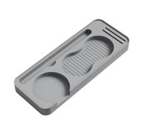 Espresso Tamping Pad - Coffee Station Silicone Mat for Stable Pressing | Heat Resistant Countertop Protector with Non Slip, Bar Tool Accessory for Home Office Cafe Setup Use